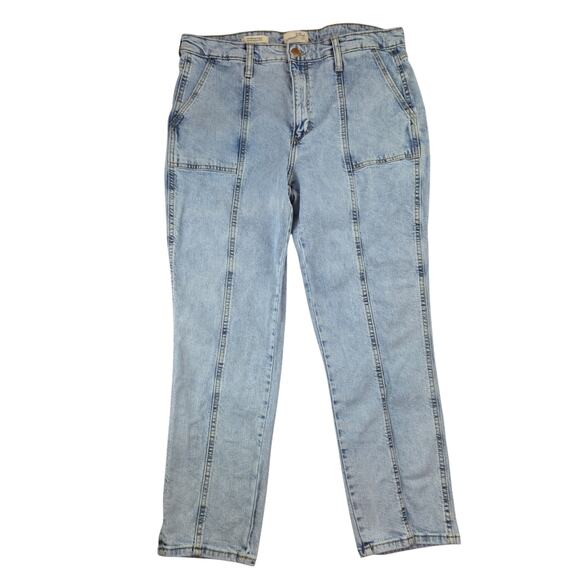 Universal Thread | High Rise, Slim Straight Jeans | Size 14/32R - Picture 1 of 5